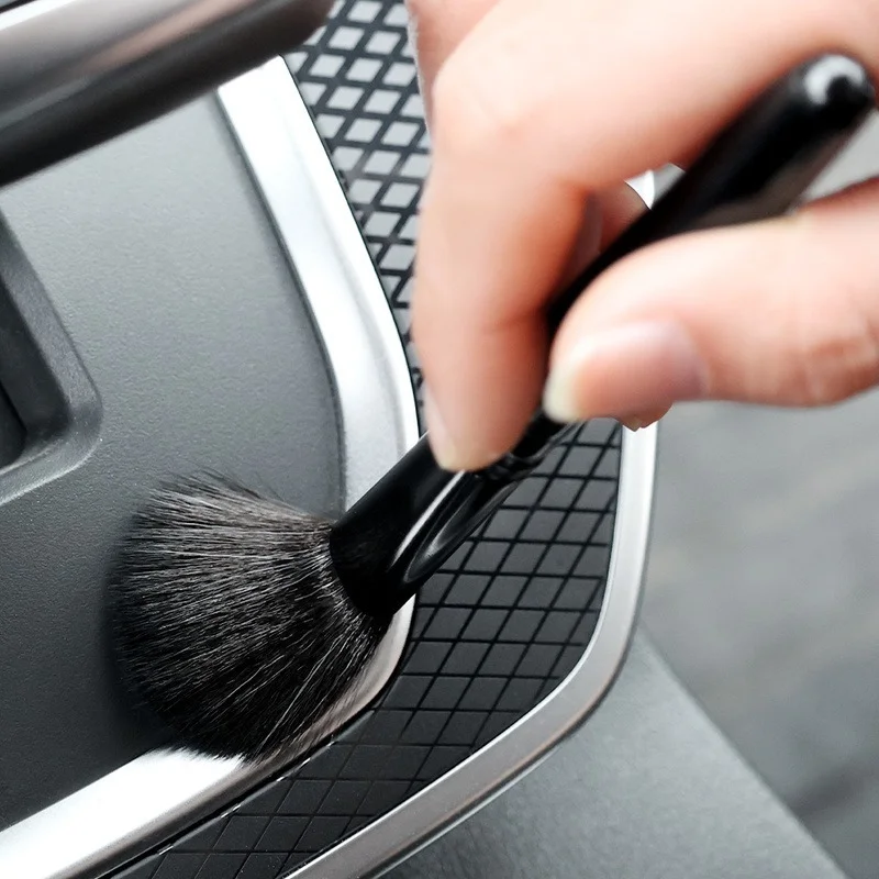 Escova de fibra detalhando car - Interior Detailing Kit avaliação e preço