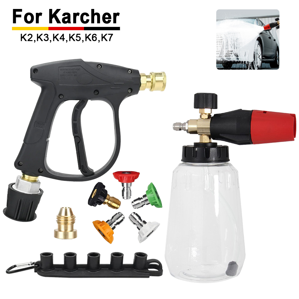 Kit de lança de espuma de neve - Pressure Washer Foam Gun avaliação e preço