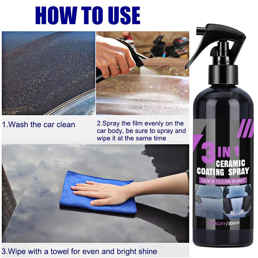 Spray de Limpeza Rápida para R - Car Wax Ceramic Coating avaliação e preço
