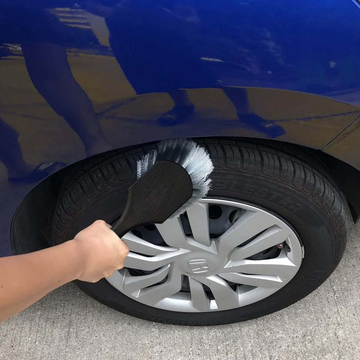 Pneu De Carro Roda Rim Escova  - Interior Detailing Kit avaliação e preço