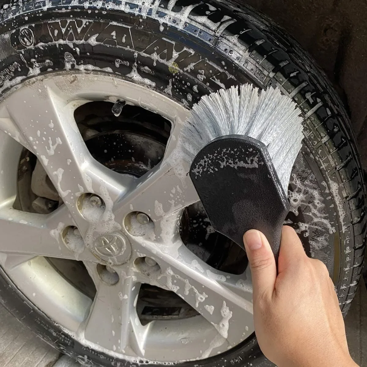 Pneu De Carro Roda Rim Escova  - Interior Detailing Kit avaliação e preço
